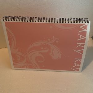 Mary Kay cosmetics consultant flip chart skin care party